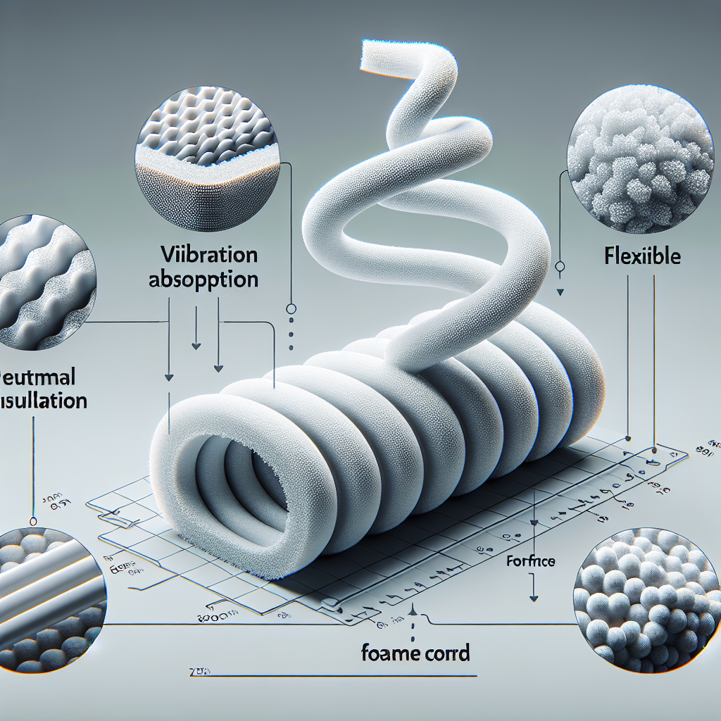 Silikonschaum Schnur – leichte und flexible Lösung gegen Vibration und Wärme